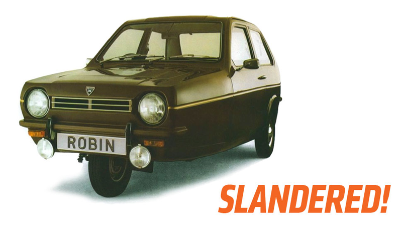 Illustration for article titled Clarkson Reveals Bombshell: Top Gear Modified Reliant Robins To Make Them Roll